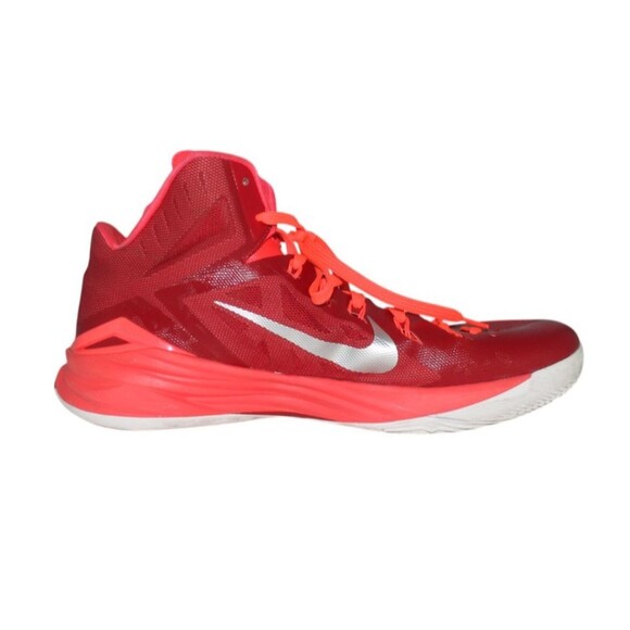 Nike Hyperdunk 653483-607 2014 Red Excellent ConditionSize 14 - Picture 9 of 13